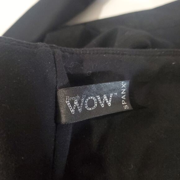 Spanx Ready To Wow Black Faux Leather Riding Leggings Womens Size XL Shapewear - Picture 8 of 13